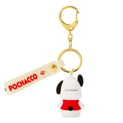 Pochacco Signature Keychain Accessory Japan Original