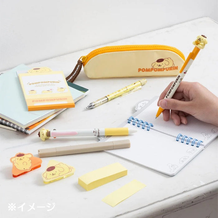 Pompompurin Slim Double Spiral Notebook (Strike A Pose Series) Stationery Japan Original