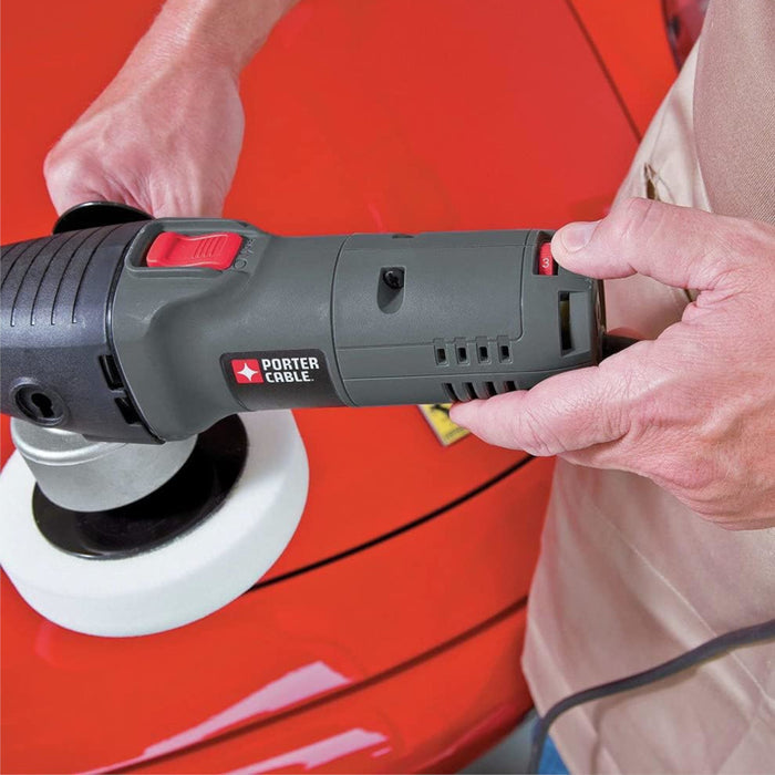 PORTER-CABLE 7424XP Variable Speed Polisher, 6-Inch - Refurbished with Full Manufacturer Warranty