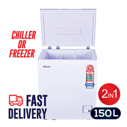 PowerPac 150L Chest Freezer CFC Free, Chiller & Freezer (PPFZ150)