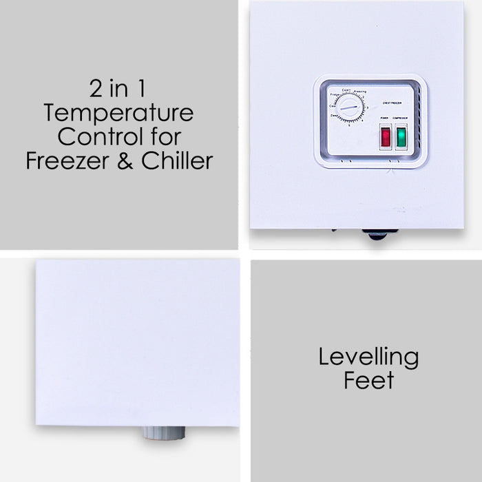 PowerPac 150L Chest Freezer CFC Free, Chiller & Freezer (PPFZ150)