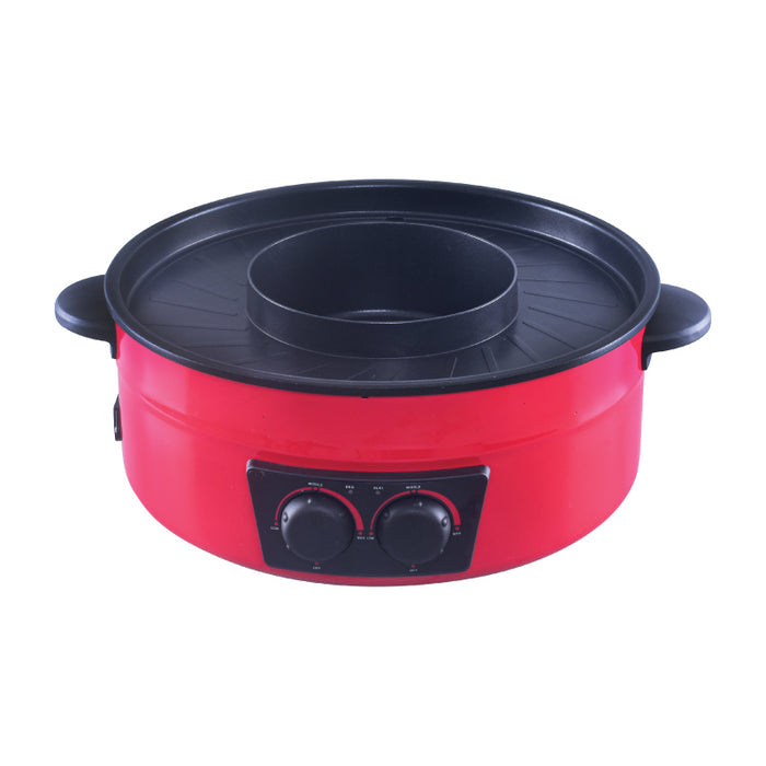 PowerPac 2  in 1 Steamboat & BBQ Grill, Multi Cooker (PPMC677)