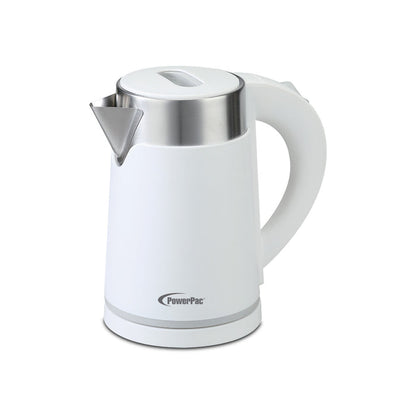 PowerPac Cordless Kettle Jug Kettle 0.6L (PPJ2016WH)