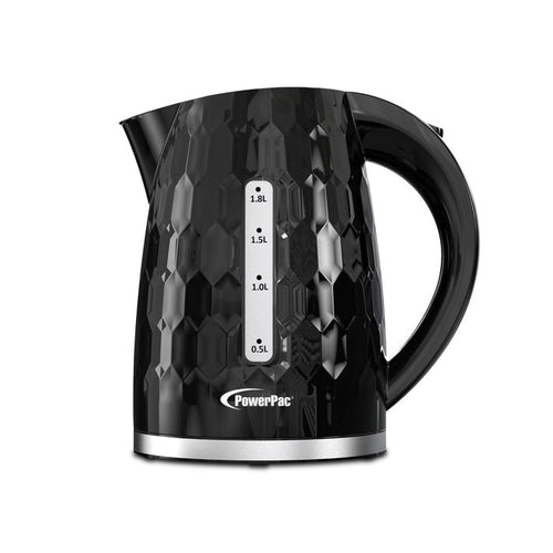 PowerPac Electric Kettle Jug, Cordless Kettle 1.8L (PPJ2010)