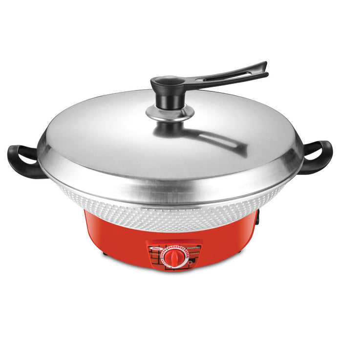PowerPac Electric Wok, Steamboat, Multi Cooker, Frying Pan 14 Inch (PPEC816)