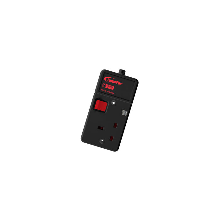 PowerPac Extension Cord, Extension Socket, Power Cord, Power Extension 3 Metre 1 way (PP3881BK)