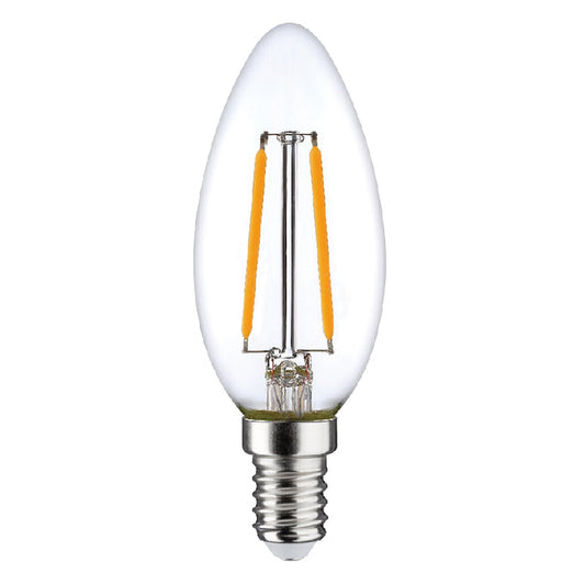 PowerPac LED Bulb, Candle Bulb, LED Light 2W E14 Warm White(PP6021)