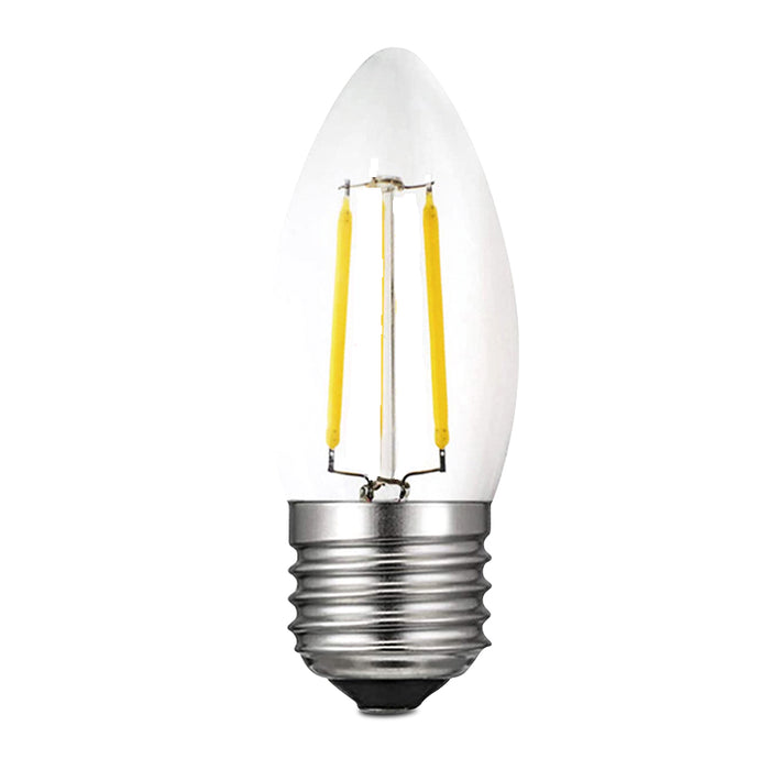 PowerPac LED Bulb, Candle Bulb, LED Light 2W E27 Warm White (PP6022)