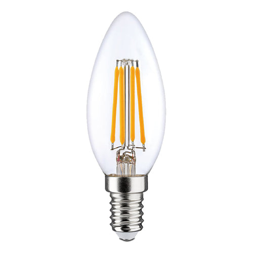 PowerPac LED Bulb, Candle Bulb, LED Light 4W E14 Warm White (PP6023)