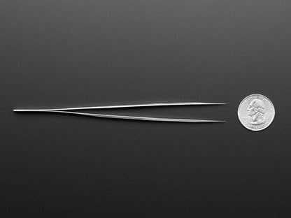 Precision Straight Tweezers - Rhino SW-11 by The Pi Hut - The Pi Hut