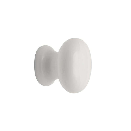 Prestige Mushroom 40mm Acrylic White Knob