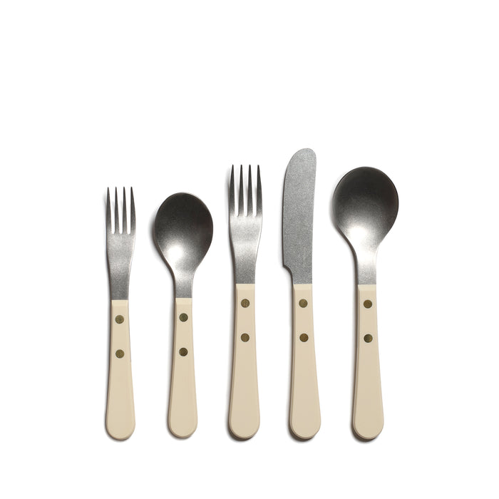 Provencal Flatware in Ivory (5 piece setting)