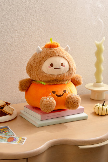 Pumpkin Hank Yeti Midi Mochi Plush