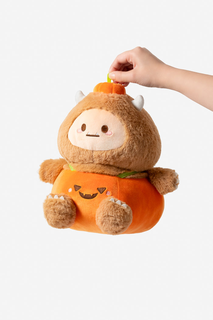 Pumpkin Hank Yeti Midi Mochi Plush