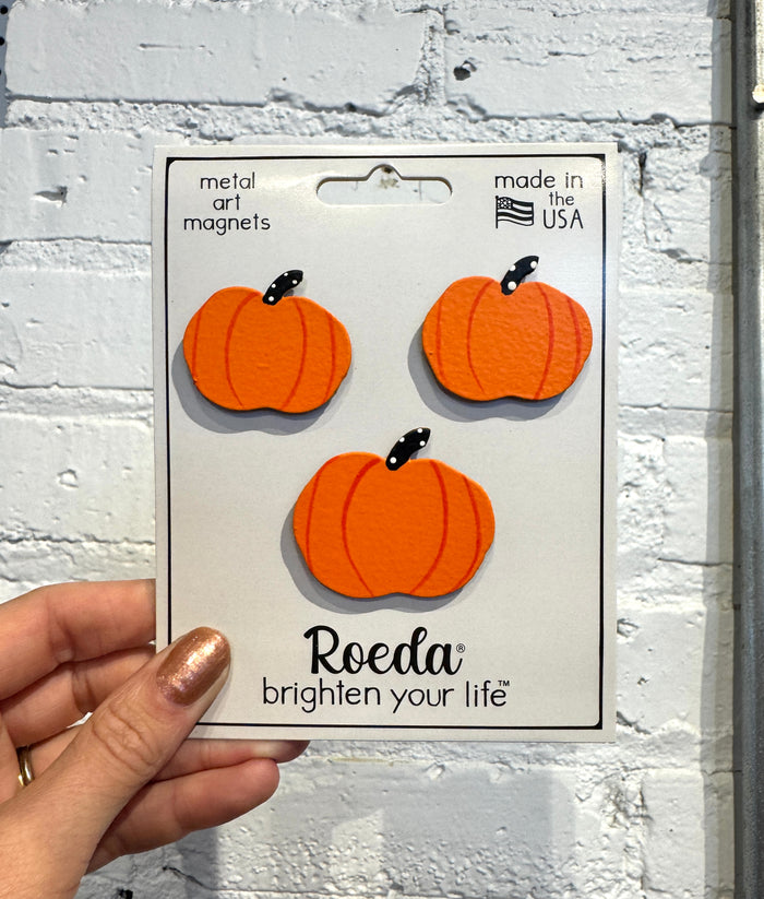 Pumpkin Magnets S/3