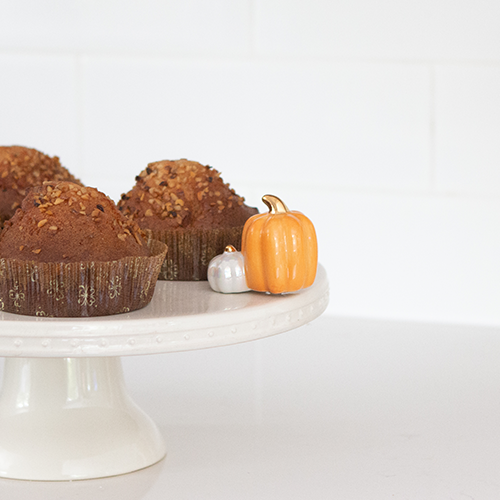 Pumpkin Spice - Nora Fleming Mini (Two Pumpkins)