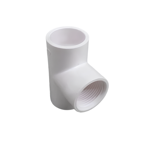 PVC Pressure Faucet Tee 80mm x 90D