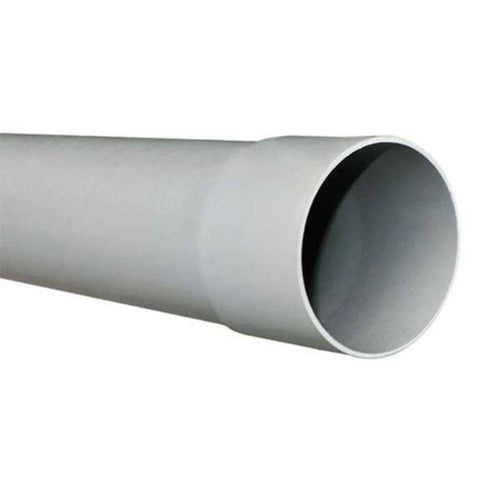PVC Storm Water Pipe SN4 100mm x 5.8m S/E
