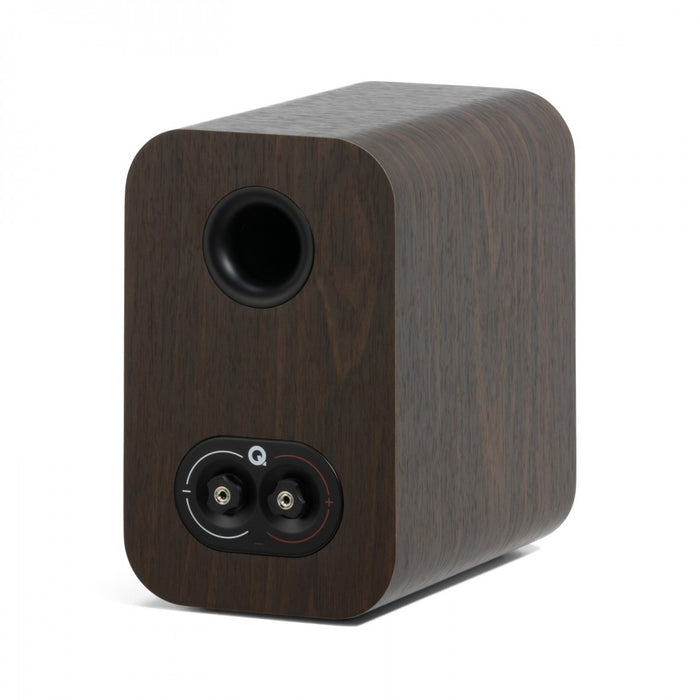 Q Acoustics 3010c Bookshelf Speakers Pair Claro Walnut Walnut