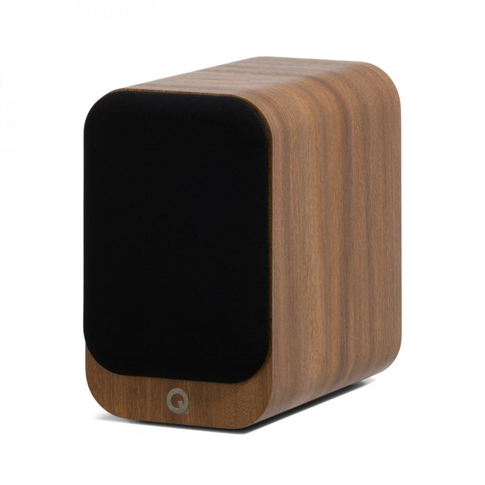 Q Acoustics 3010c Bookshelf Speakers Pair Pin Oak Oak