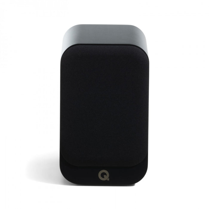 Q Acoustics 3010c Bookshelf Speakers Pair Satin Black Satin Black