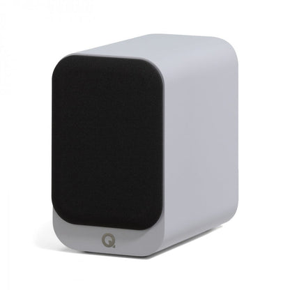 Q Acoustics 3010c Bookshelf Speakers Pair Satin White Satin White