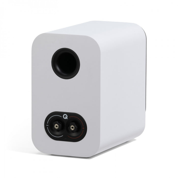 Q Acoustics 3010c Bookshelf Speakers Pair Satin White Satin White