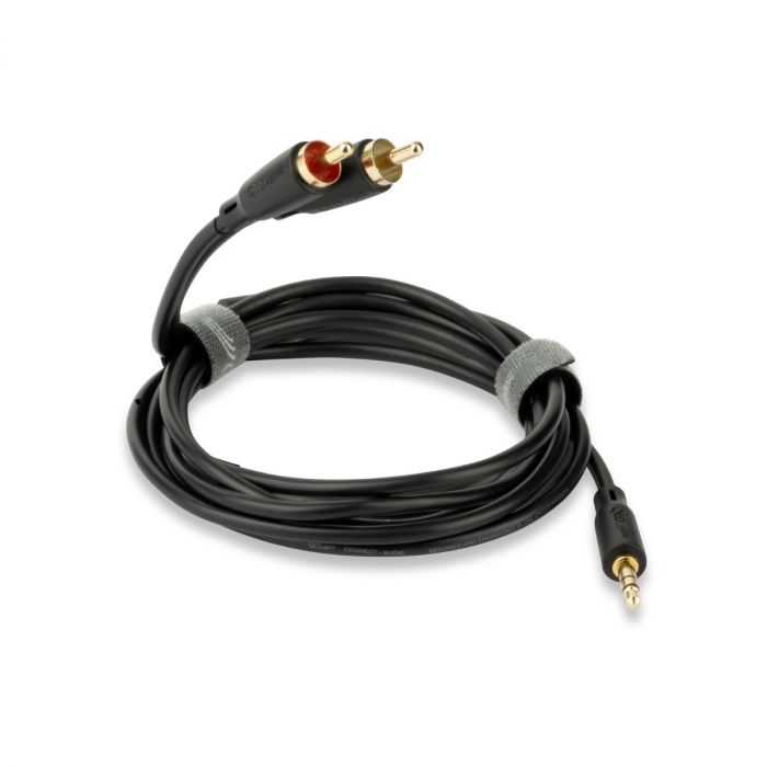QED Connect 3.5MM Jack To Phono Cable 0.75M QE8111