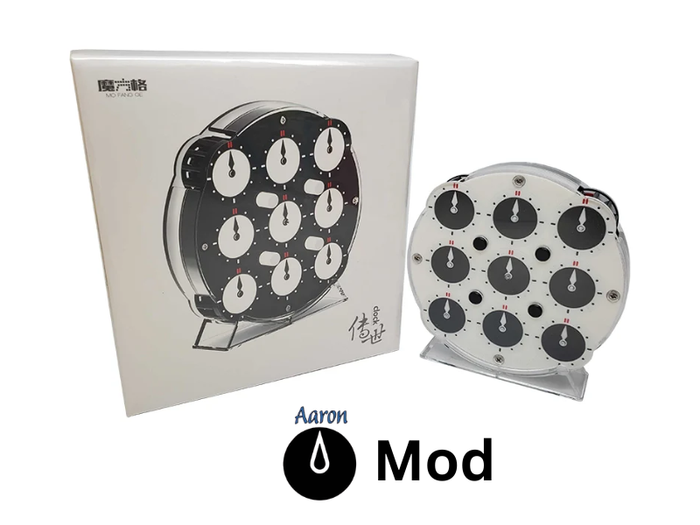 QiYi Magnetic Clock (Aaron Mod) - Black