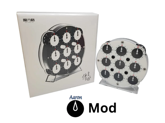 QiYi Magnetic Clock (Aaron Mod) - Black