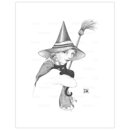 Quiet Witch Fine Art Print