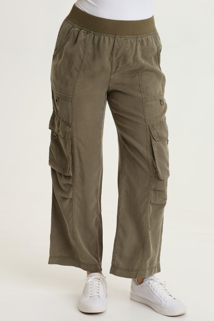 XCVI Radnor Twill Cargo Crop