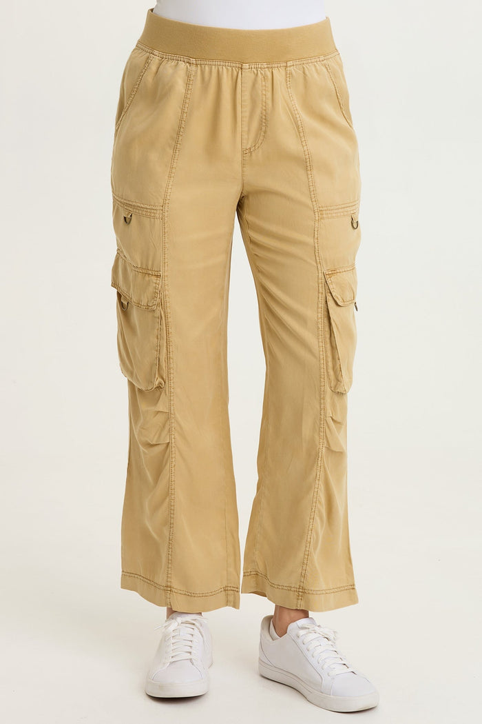 XCVI Radnor Twill Cargo Crop
