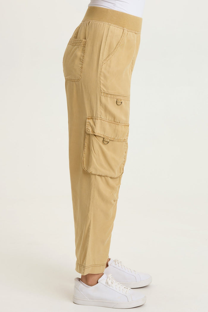 XCVI Radnor Twill Cargo Crop