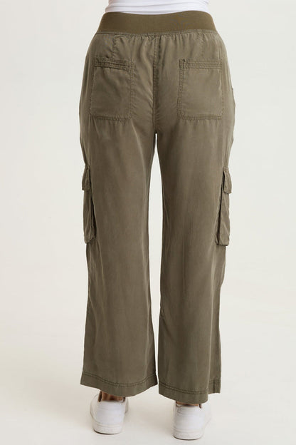 XCVI Radnor Twill Cargo Crop