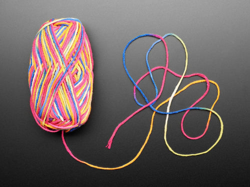 Rainbow Crafting Yarn [Discontinued] by The Pi Hut - The Pi Hut