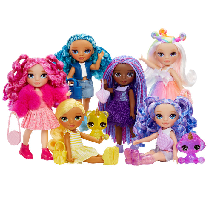 Littles Magenta, Daisy, Sapphire, Amethyst, Bailey, and Opal