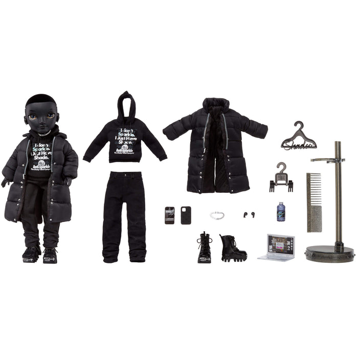 Rainbow High Shadow High Rexx McQueen - Black Color Fashion Doll - shop.mgae.com