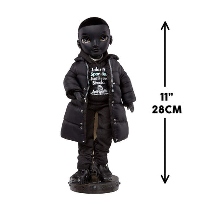 Rainbow High Shadow High Rexx McQueen - Black Color Fashion Doll - shop.mgae.com