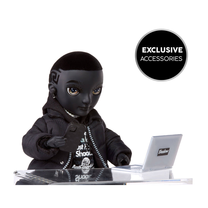 Rainbow High Shadow High Rexx McQueen - Black Color Fashion Doll - shop.mgae.com