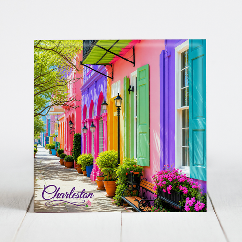 Rainbow Row, Charleston SC