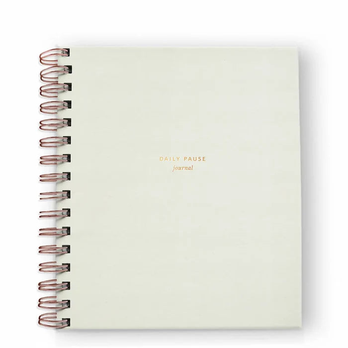 Ramona & Ruth Daily Pause Journal - Chalk White