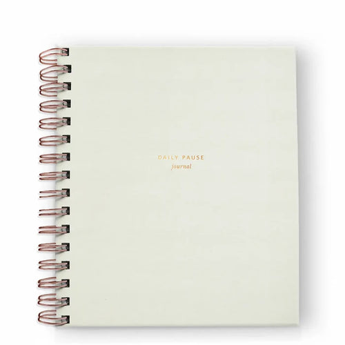 Ramona & Ruth Daily Pause Journal - Chalk White