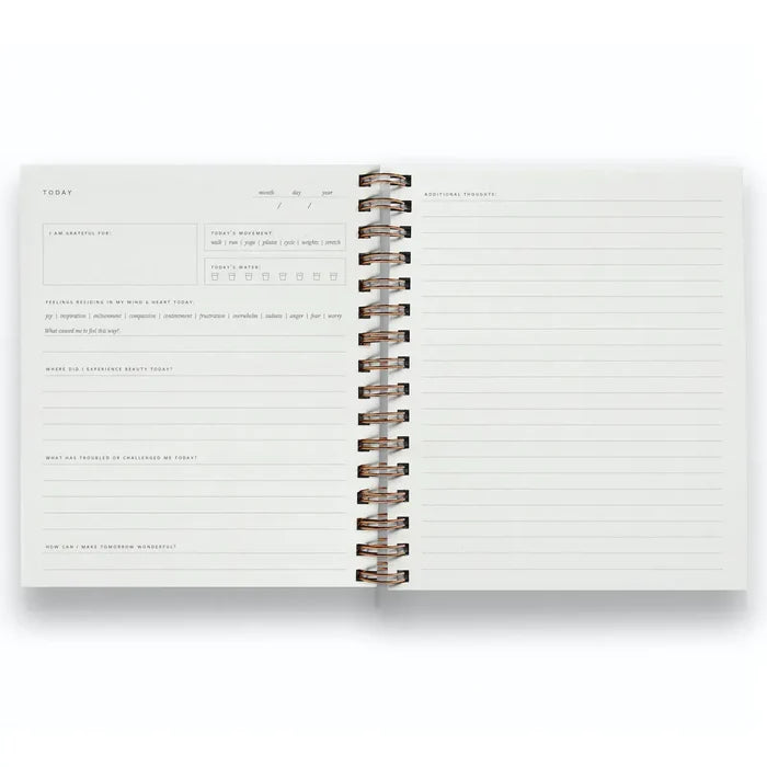 Ramona & Ruth Daily Pause Journal - Chalk White