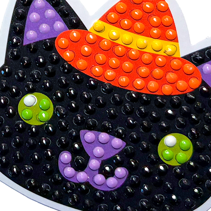Razzle Dazzle Mini DIY Gem Sticker Kit - Spooky Fun - 8 Stickers
