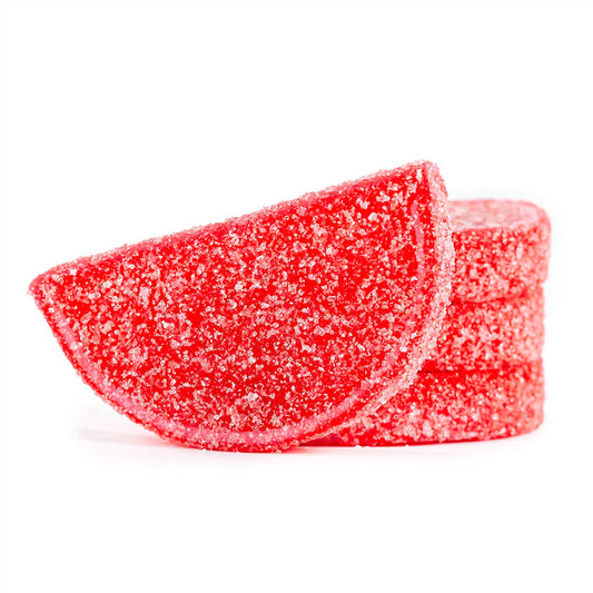 Red Raspberries Fruit Slices - Unwrapped 5lb Box