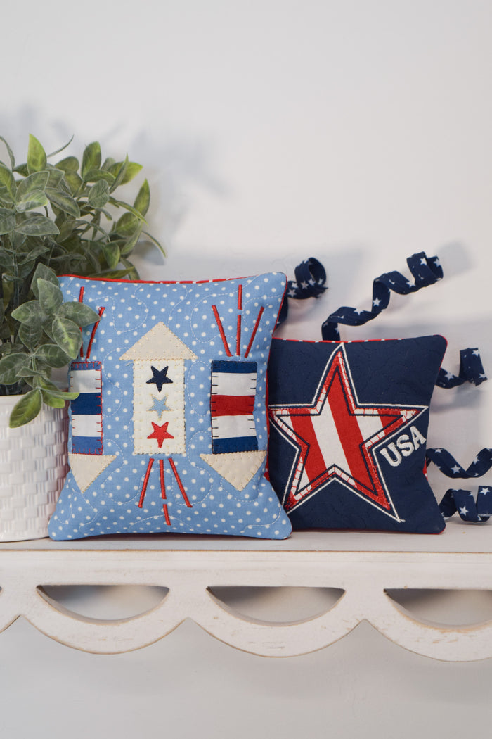 Red, White, & Boom! Bowl Fillers (Downloadable Pattern)