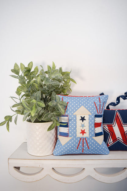 Red, White, & Boom! Bowl Fillers (Downloadable Pattern)