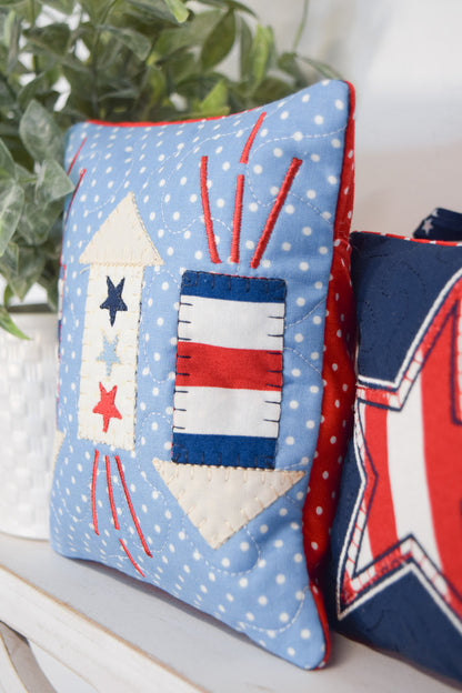 Red, White, & Boom! Bowl Fillers (Downloadable Pattern)