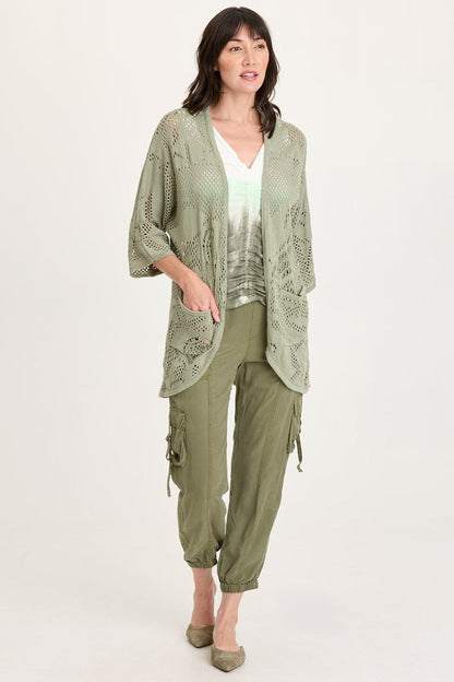 XCVI Redford Cotton Knit Cardigan